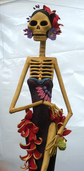 La eterna sonrisa de la catrina mexicana